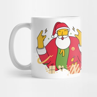 Santa Claus Metal Mug